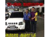 2016.12.27賀~成交  感謝 集集鎮 張先生  來店選購 鈴木 JIMNY 吉普車1.3 美車一部 感謝您的肯定我們會更加努力 全體員工向您致上十二萬分的敬意 ～在此祝您行車平安 ～