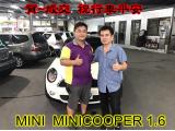 2017.09.30賀~成交  感謝  郭先生  來店選購 MINI MINICOOPER 1.6  美車一部 感謝您的肯定我們會更加努力 全體員工向您致上十二萬分的敬意 ～在此祝您行車平安 ～